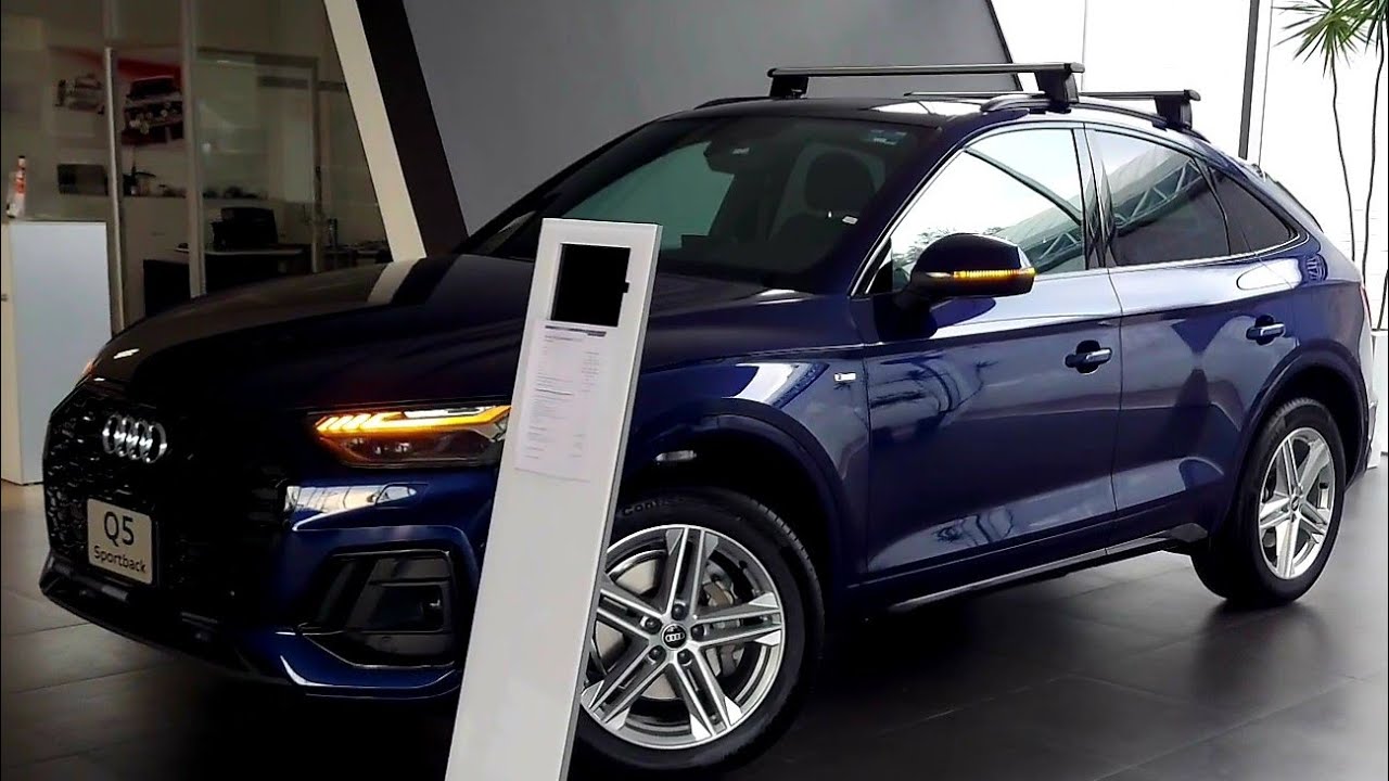 Audi Q5 2023 Sportback Sline en azul Navarra 😍 YouTube