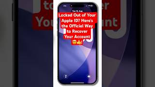 Locked Out of Your Apple ID? Here’s the Official Way to Recover Your Account in 2025 #online