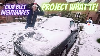 Project WHAT TF - 160 VVC Front and rear cam belt change - Seized bolt nightmares!!@Exhausted-autos