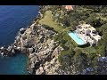 Luxury villa in Ibiza with direct access to the bay and boat mooring