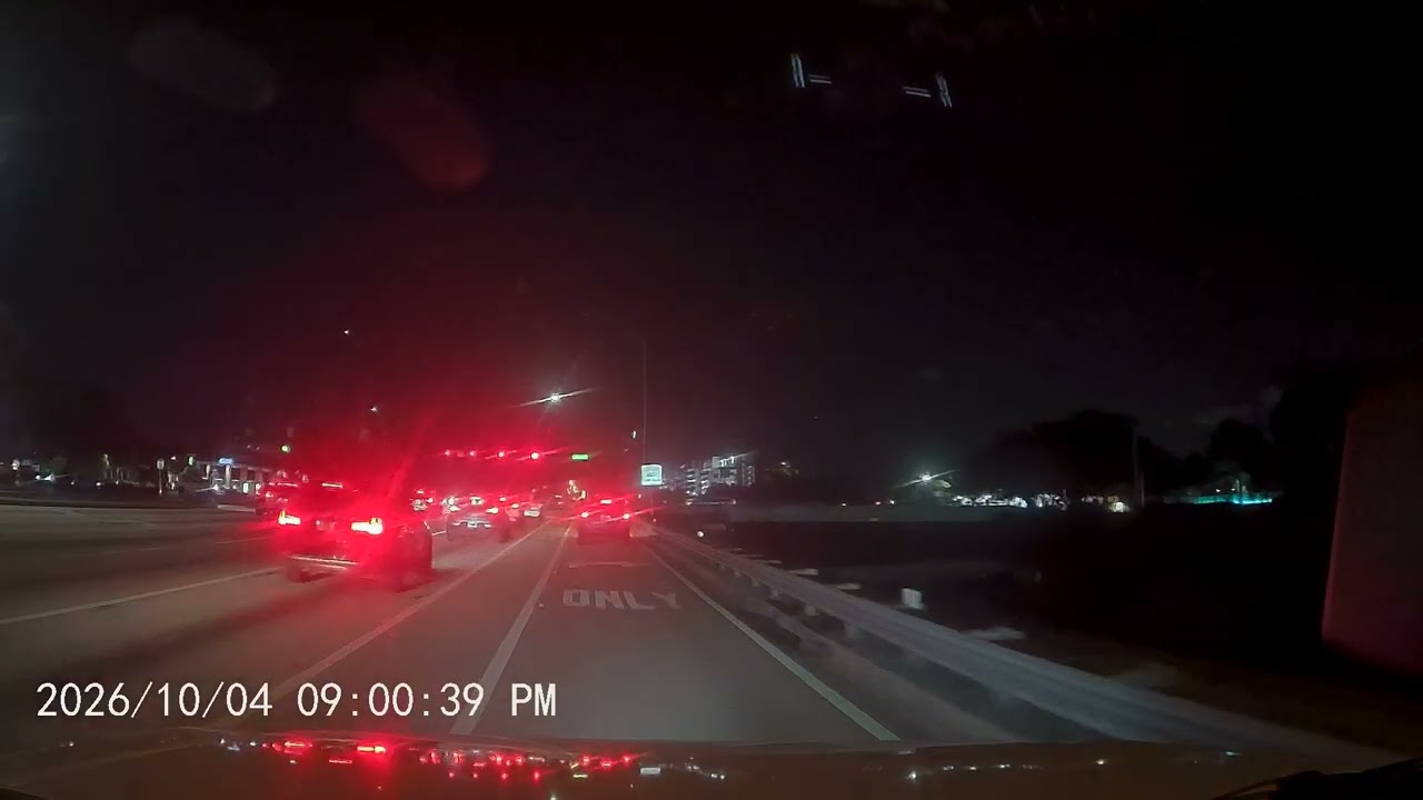 Dashcam Catches Florida Man Doing Something NO Human Should Attempt