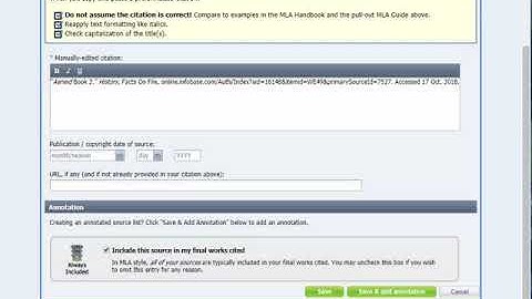 Adding Annotations to NoodleTools