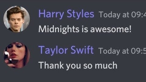 Harry Styles appreciates Taylor Swift