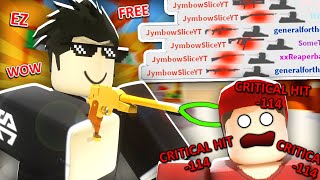 How I Got GOD AIM in Roblox Arsenal... (You Can TOO!)