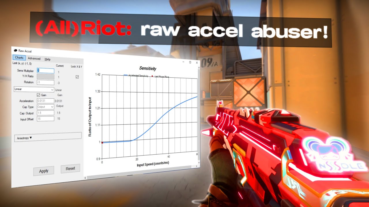 Raw Accel Makes Your Aim Perfect In VALORANT YouTube