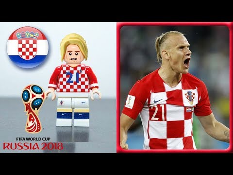 Lego World Cup Russia 2018 Winner 2nd Place Croatia Minifigures