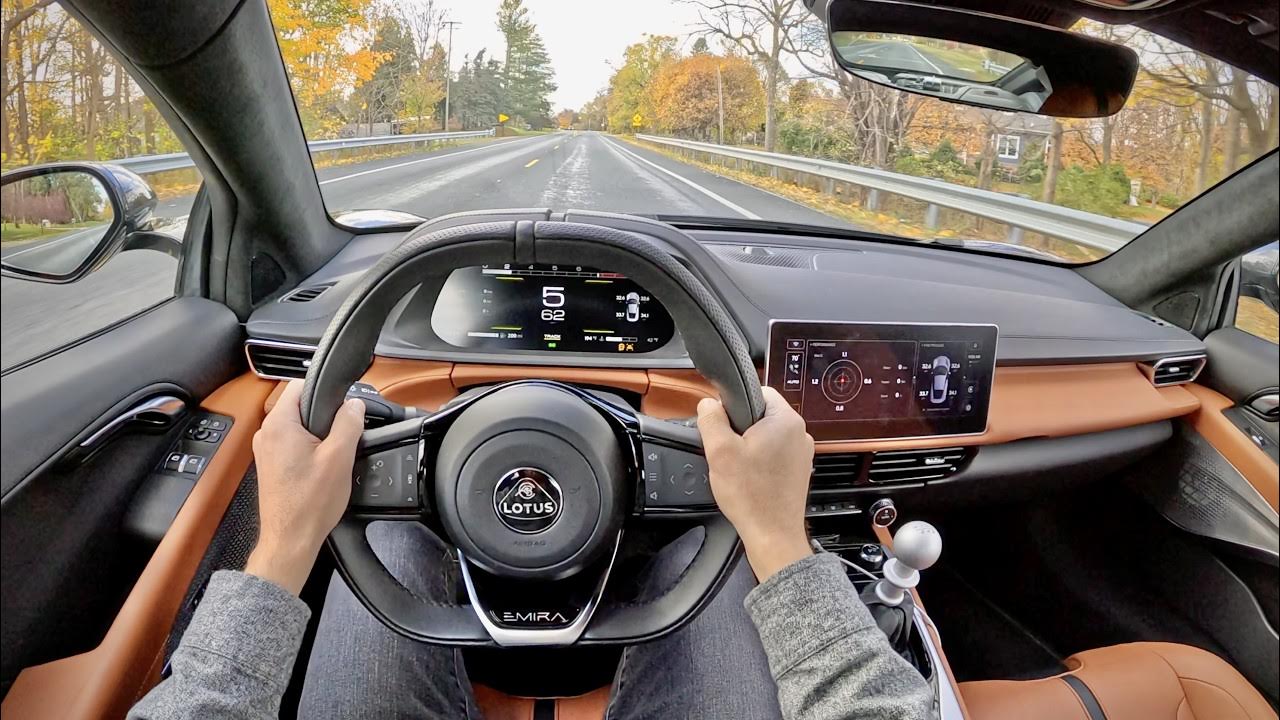 2024 Lotus Emira (6Speed Manual) POV First Impressions YouTube
