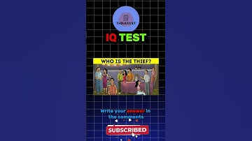 Who Is The Thief? | Mind Puzzle Challenge