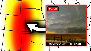 LIVE STORM CHASER - High Plains Supercell Threat