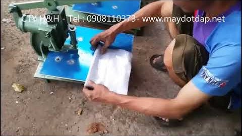 máy đục lỗ bọc nilong bằng tay 2020