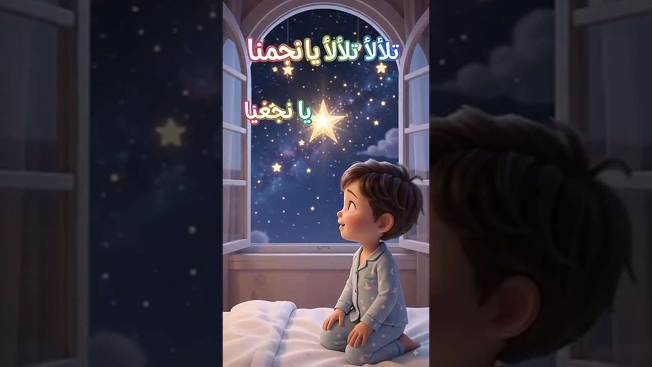 Islamic kids Night Rhymes #kids #kidsvideo #arabic #shorts #rhymes #ytshorts #viral #fyp
