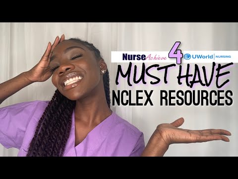 TOP 4 NCLEX STUDY RESOURCES | UWORLD, MARK KLIMEK, NURSE ACHEIVE & OTHERS.