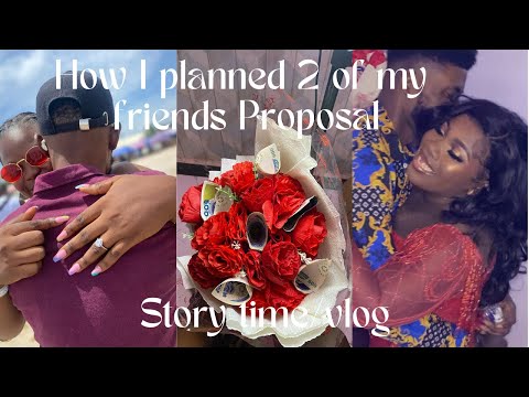 How I plan 2 of my friends proposal/Welcome party/story time/vlog #proposal #friendship #lovestory