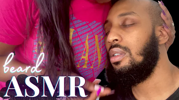 ASMR | BEARD CARE | real person scratching, combin...
