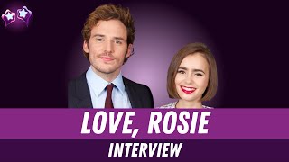 Sam Claflin & Lily Collins Interview on Love, Rosie Movie