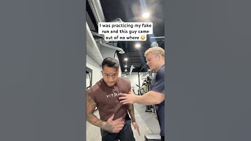 BRO SPAWNED OUT OF NO WHERE 😂 #funny #gym #comedy #fyp #viral #lifting #makethisviral