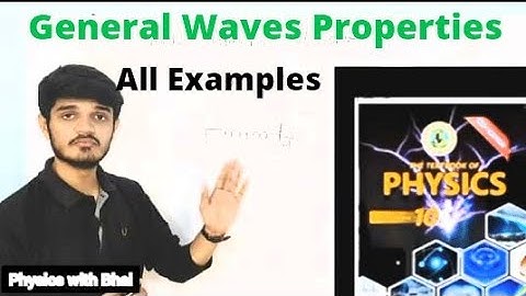 10Class physics chapter 1 examples|General waves properties all examples|Numericals|new book|unit 10