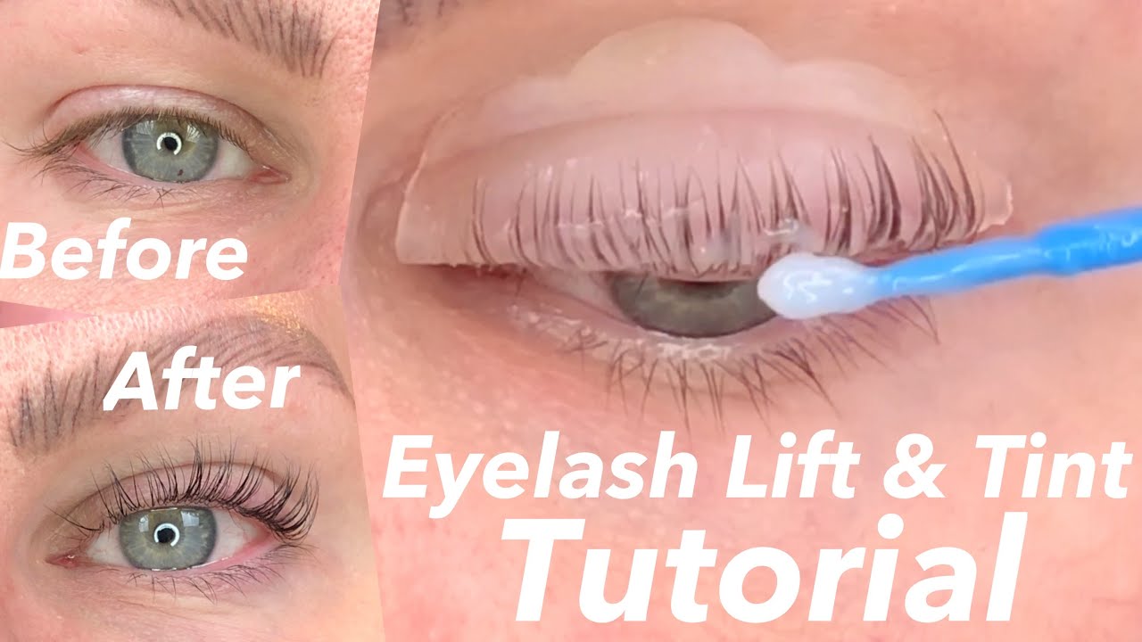 LASH LIFT AND TINT First Time Tryout Tutorial YouTube LASH LIFT AND TINT First Time Tryout Tutorial YouTube