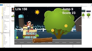 JUMPING GAME USING PYTHON coins added  PART#02