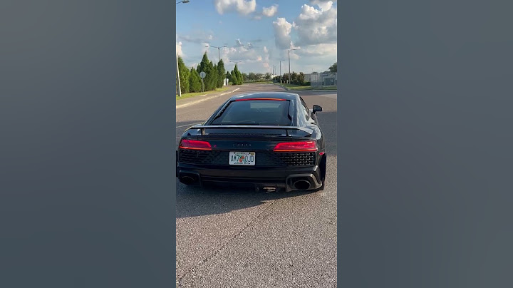 2021 Audi R8 V10 Launch
