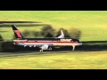 Donald Trump's plane arrives at Salisbury Airport