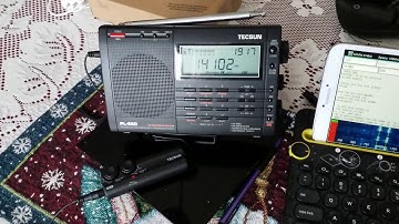 Tecsun Pl 660:  Decoding RTTY W/ DroidRTTY