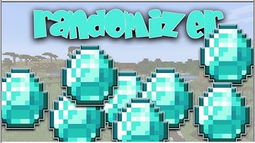 MINECRAFT LOOT RANDOMIZER | OVER 100 DIAMONDS!