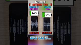IPHONE 17 PRO MAX vs SAMSUNG GALAXY S26+ BATTERY TEST !! 🔥😱