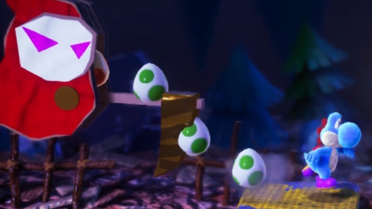 Yoshi's Crafted World - 100% Walkthrough - Haunted Maker Mansion