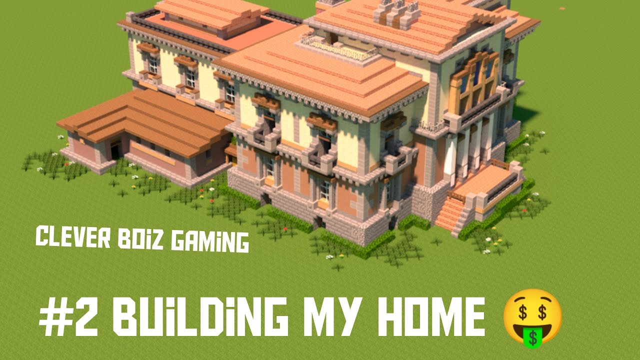 Building my home in Minecraft Survival Episode #2 - YouTube