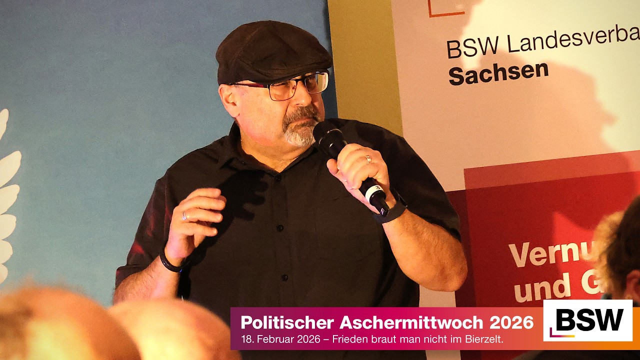 Politischer Aschermittwoch 3/12 - Markus Gilak mit musikalischem Auftakt