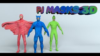 Homemade Intros: PJ Masks 3D