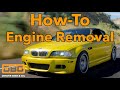 How To Pull a BMW e46 Engine! (M3)