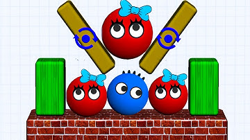 🌌Lucky Balls- save the dog 🆚 Marge blob 3d - Melty Bubble| Save Balls 2048 Gameplay Epi16 #0081