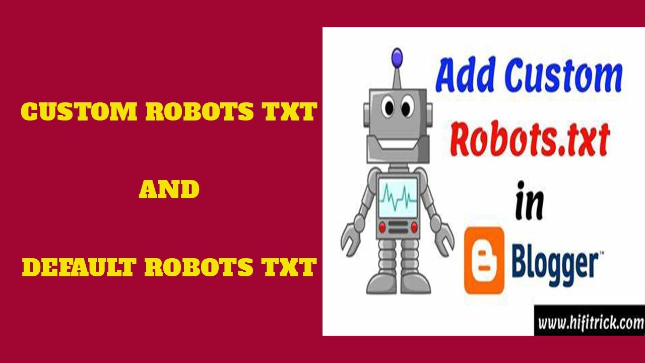 website Robots txt and why you should change from default robots txt to a custom robots txt; best co