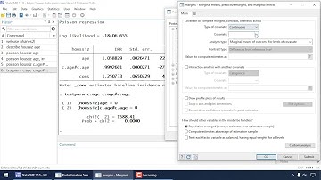 Fitting & interpreting regression models: Poisson regression with continuous predictors