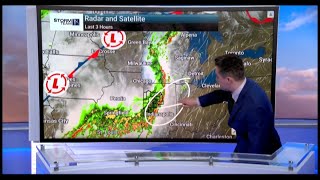 Tracking a rainy forecast