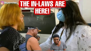 MY INLAWS ARE IN THE COUNTRY! Welcoming the in laws,Vlogmas 8|pamela o