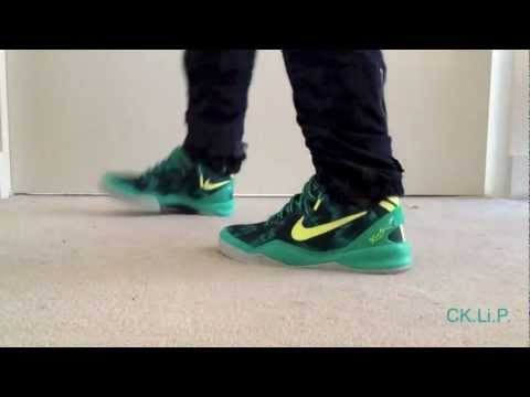 kobe 8 green camo