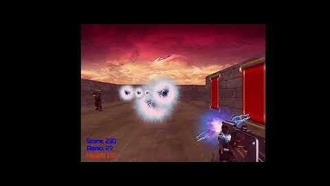 Blast - C++ 3D Ray Casting game engine from scratch: Plasma gun & Multithreading