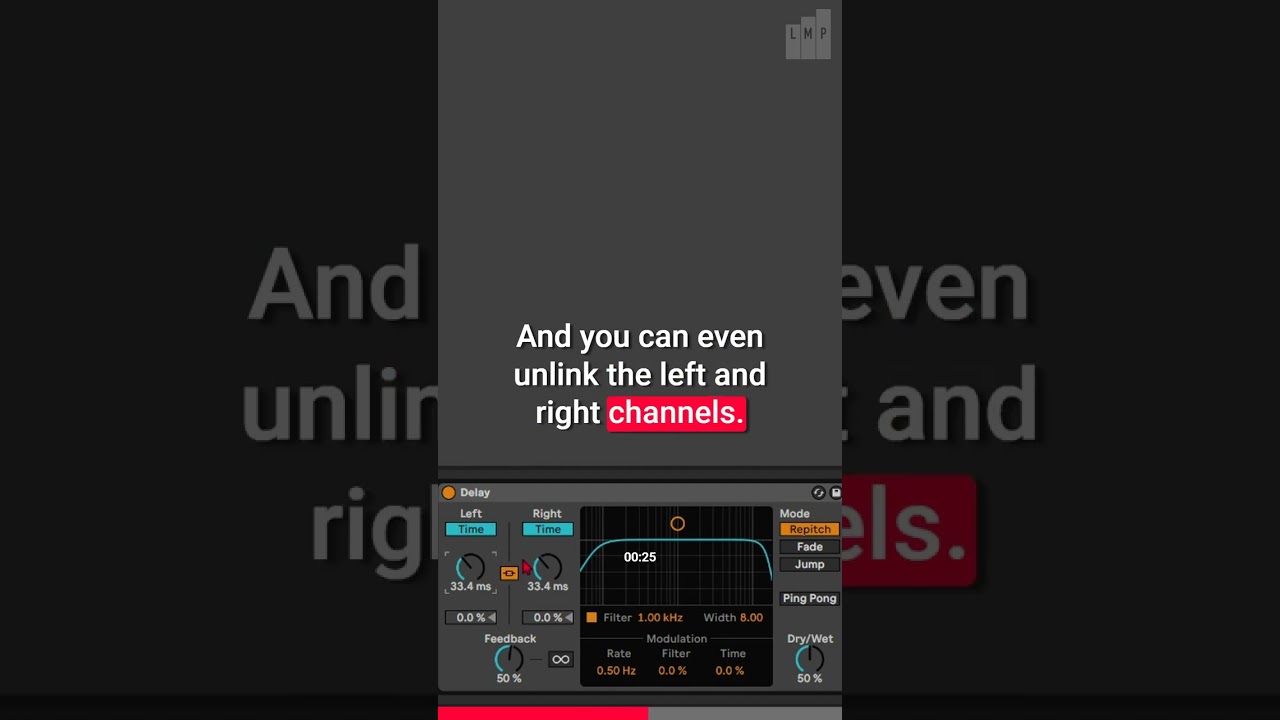 Ableton Delay in 50 seconds! 