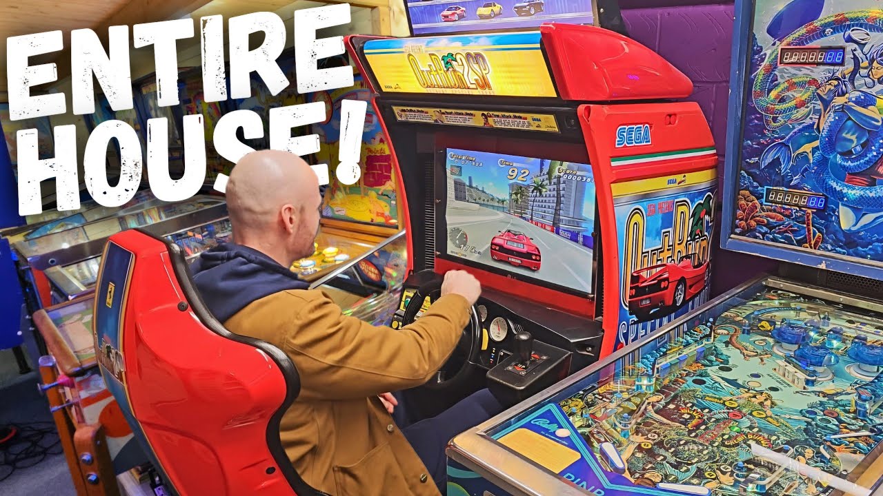 Games House Tour! Never Seen a Collection Like This! 