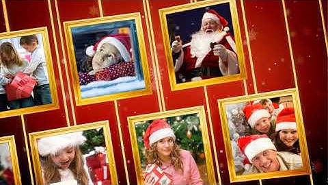 Christmas Tree Photos Opener - Apple Motion Template