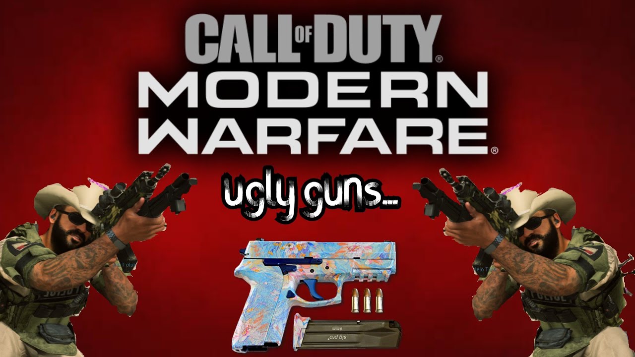 Modern Warfare but these ugly guns are pretty good...