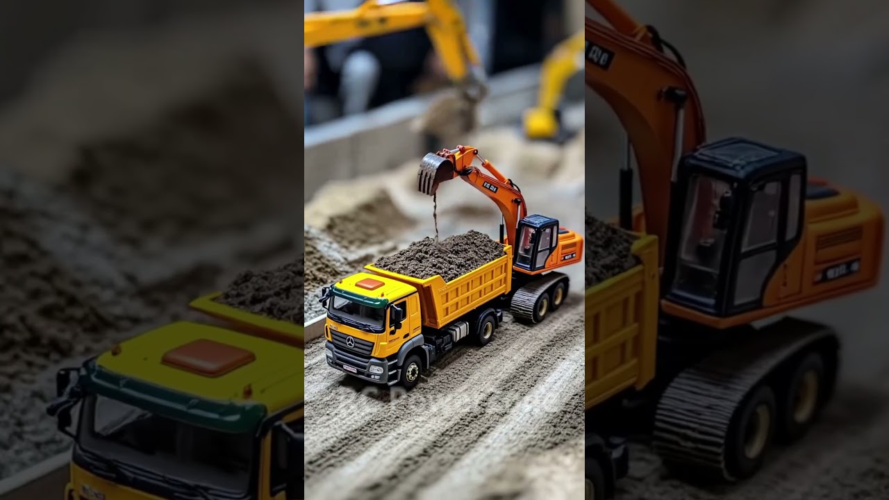 Dirt, Trucks & Excavators in Action  