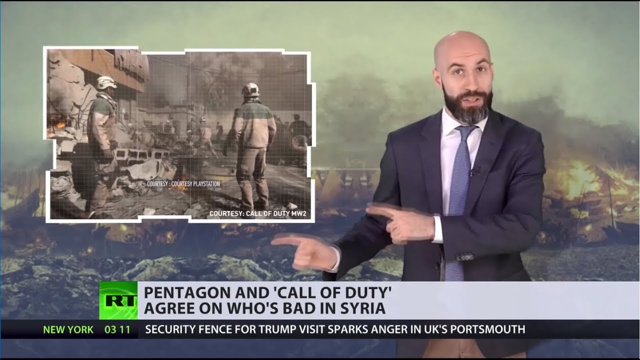 Latest Call of Duty goes full political, features White Helmets and ...