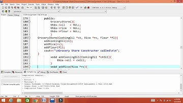 CS304 Assignment 1 solution fall 2018