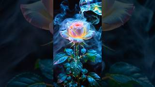 Liquid Nitrogen is Destroying This Rose in Slow Motion 🌹❄️ #shorts #satisfying