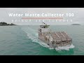 Water waste collector 100