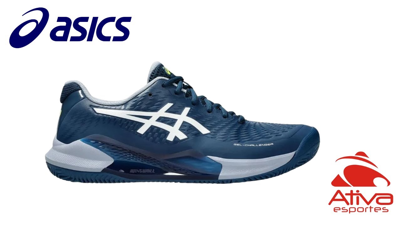 Ungrai Tênis Asics Gel Challenger 14 Clay Masculino 1041A449-402 - Ativa